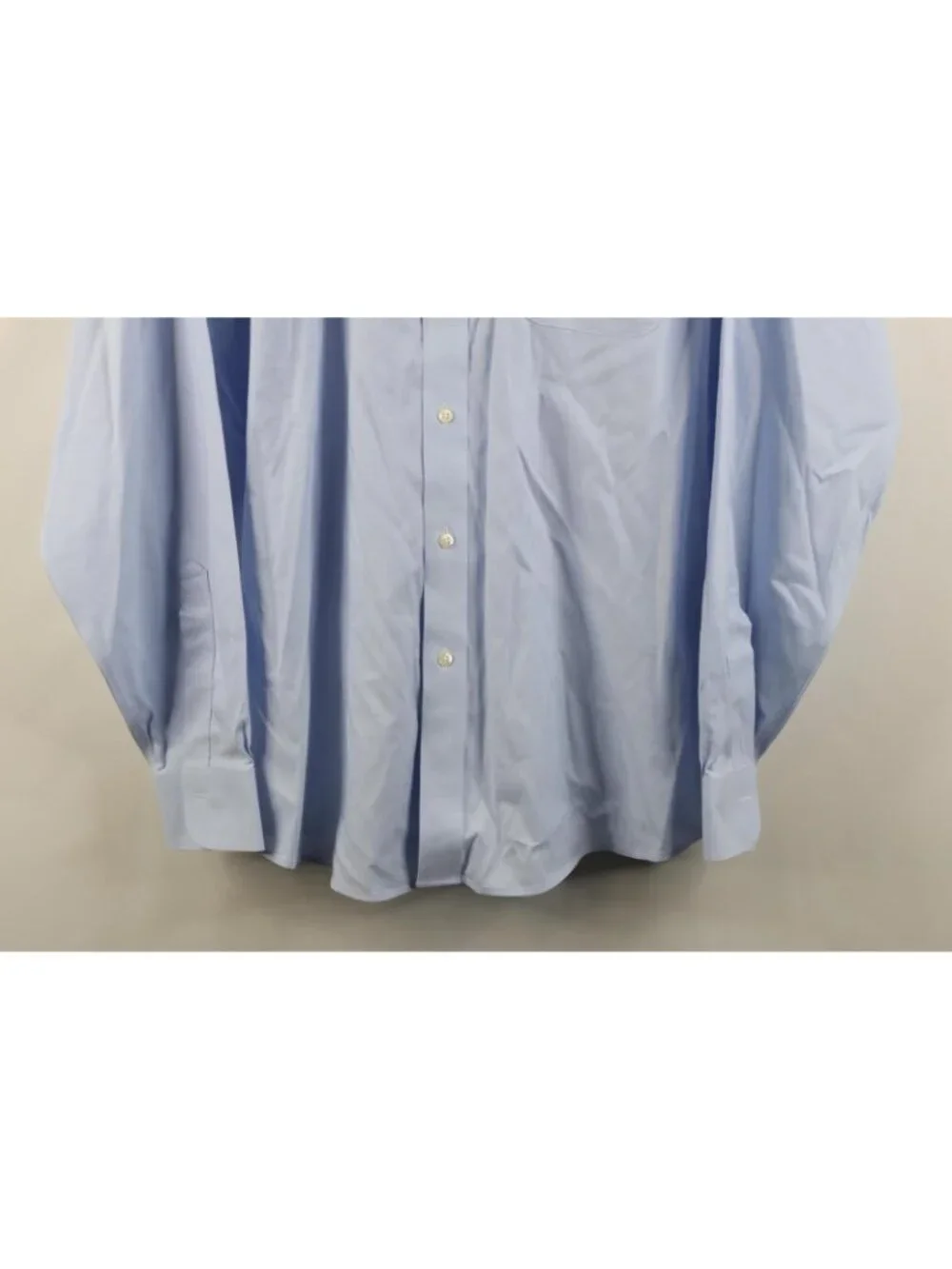 Vintage Brooks Brothers Mens 16.5 35 Original Cotton Button Down Shirt OCBD Blue